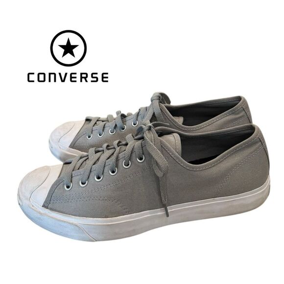 Converse Jack Purcell Low By You Gray Lace-up Low Top Custom 167243C Sneakers 11 - Picture 2 of 6